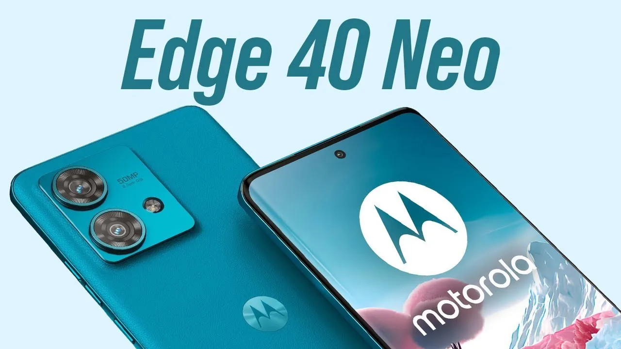 2 motorola Edge 40 Neo Smartphone Showing